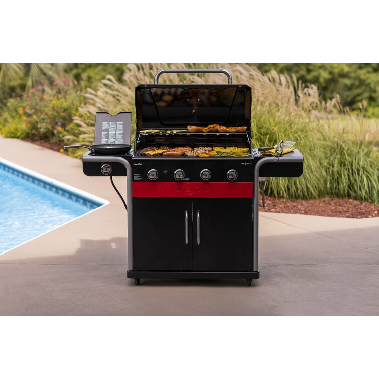 CharBroil Char Broil 4 Burner Free Standing Liquid Propane 44000